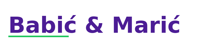 Babić & Marić logo